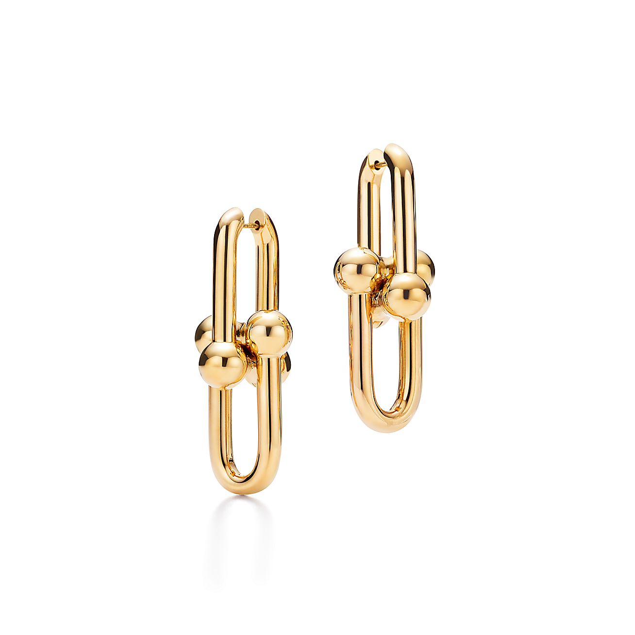 18K Tiffany HardWear Extra Large Link Earrings